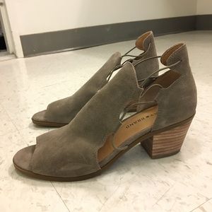 Lucky Brand Cut Out Booties